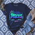 thumbnail image 6 of Pisces Graffiti Zodiac T-Shirt, Street Style Astrology Horoscope Tee, 6 of 10