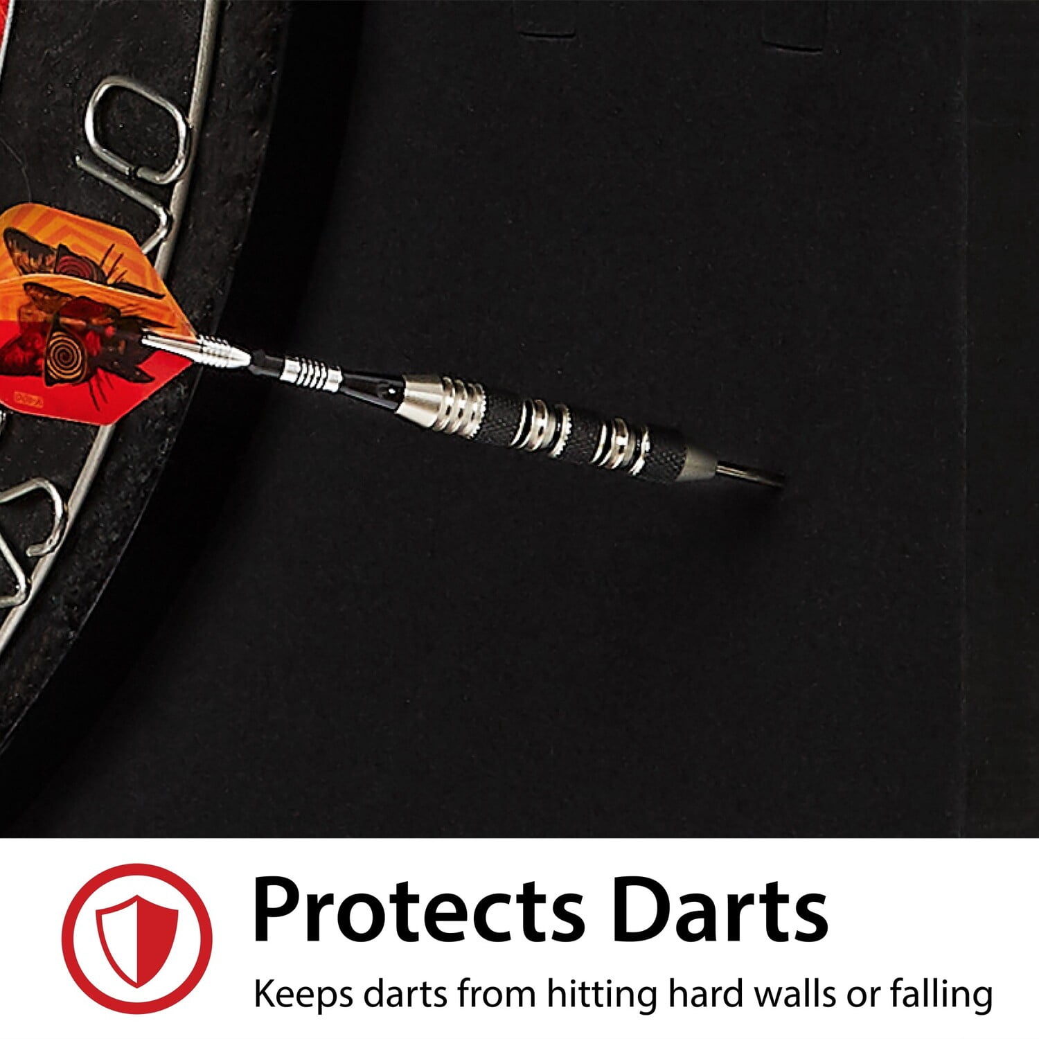 Viper Wall Defender III Dartboard Surround Yellow