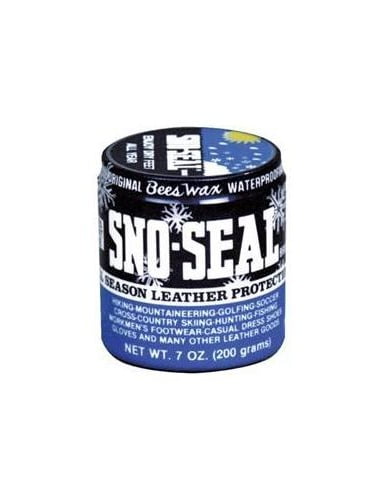 SNO SEAL Bees Wax leather protecter water repelent proofer scent free made USA 
