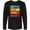AB-Black, variant on Inktastic Eat Sleep Trains Repeat Long Sleeve T-Shirt