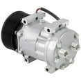 thumbnail image 2 of AC Compressor & 125mm 12 Groove A/C Clutch Replaces Sanden SD7H15 4088 w/ 12v Coil & 2-Wire Clutch Switch - BuyAutoParts, 2 of 7