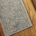 thumbnail image 4 of Rhinestone Area Rug Custom Cut Carpet Mat Runner, Durable Indoor Luxurious Grey Tan Speckled Fleck, Stain Fade Soil Resistant, 8'x8', 4 of 4