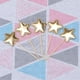 thumbnail image 4 of EeaseMX 5 adornos de estrella para tarta, adorables palitos de poliuretano para cupcakes, decoración para fiestas, bodas, cumpleaños y festivales (dorados)., 4 of 7