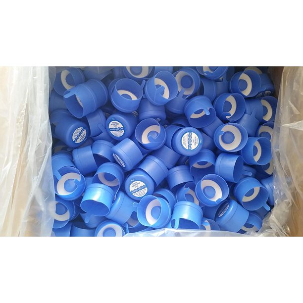 Water Bottle Cap for 3 or 5 gallons Non Spill (Quantity of 6) MADE IN