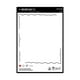 thumbnail image 1 of Magnetic Refrigerator Sticker Message Board, 1 of 6