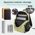 thumbnail image 5 of Aplkyhs Happy Capybara Pack School Backpack for Kids Age 6-18 Ergonomic Padded Adjustable Straps Large Capacity Water Resistant Bookbag for K-12 Students Daily School Travel, 5 of 7