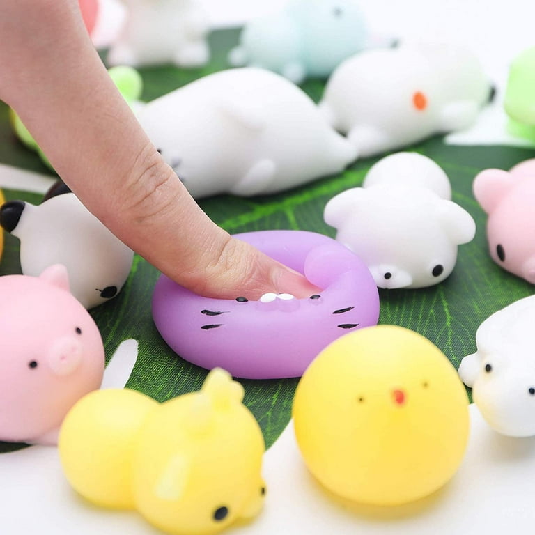 Karids Mini Toys Bulk Pack: Assorted Mochi Squishy Squishies, 40