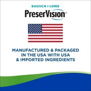 PreserVision AREDS 2 Eye Vitamins and Mineral with Lutein and Zeaxanthin with Ocusorb Softgels, 140 Count
