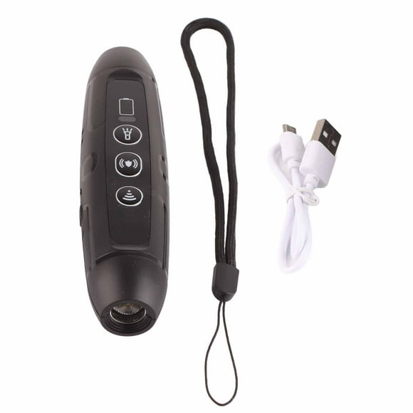 Uadme Dispositif Anti-aboiement à Ultrasons, 3 Modes D'entraînement Au Comportement, Dispositifs De Contrôle des Aboiements Sûrs pour Chiens avec Lampe De Poche Haute Luminosité