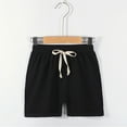 thumbnail image 4 of YTDSCS Boys Girls Summer Shorts for Toddler Kids,2-13Y Youth Cotton Short Pants Little Big Boys Girls Casual Solid Color Elastic Ace-Up Beach Pants with Pockets, 4 of 8