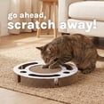 thumbnail image 5 of Kitty City Corrugated Cardboard Fish Print Cat Scratching Pad with Ball Tracker, Multicolored, One Size, 5 of 8