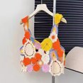 thumbnail image 4 of Eye Catching Crochet Knitwear Sleeveless Vest Sleeveless Crop Top Camisole For Casual and Beach Travel Party, 4 of 8