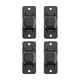 thumbnail image 2 of 4 Uds Perfecl Inferiores para Equipaje Maleta Negro Estilo B, 2 of 8