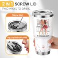 thumbnail image 5 of Gifts for Sister Tumbler 30oz With Stainless Steel Straw Lid, Leakproof Travel Coffee Cup, Sister Birthday Gifts For Soul Sisters Bestie Women Best Bosom Friends, Sister 4, 5 of 6