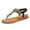 Black, variant on Fiaer Women's Rhinestone Dress Flip Flops Casual Summer Flat Sandals Comfortable Hawaiian Beach Slingback Sandals Black 9
