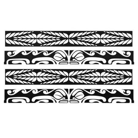 Panda Superstore PS-BEA6344642011-SUE01290 Totem Temporary Fake Body Fashion Styles Unisex Tattoos Stickers