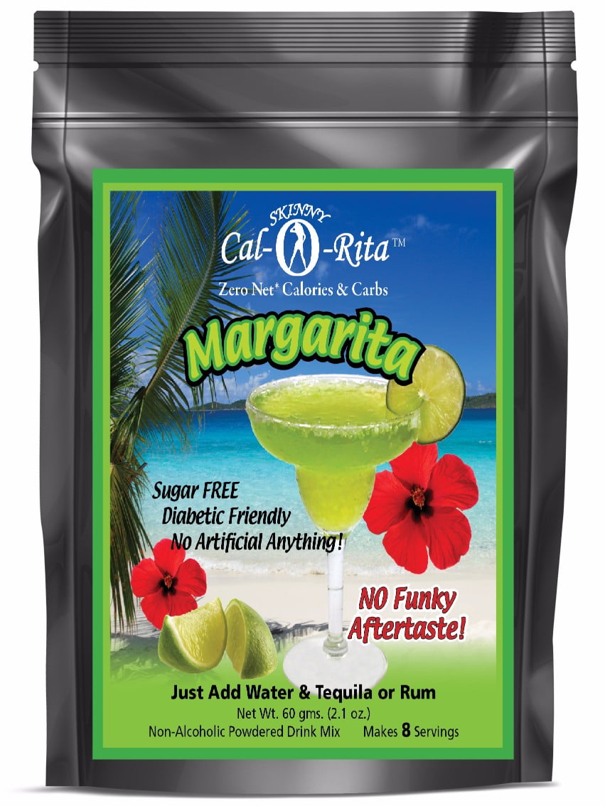 Skinny Cal-O-Rita (TM) Zero Calorie All Natural Margarita Daiquiri Cocktail Mix, 8... by Private Label
