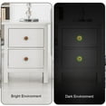 thumbnail image 3 of Summer Fruit Sweet Watermelon Glow in The Dark Crystal Glass Cabinet Knobs 4 Pcs Drawer Handles for Kitchen Cabinets Dresser Cupboard Wardrobe, 3 of 7