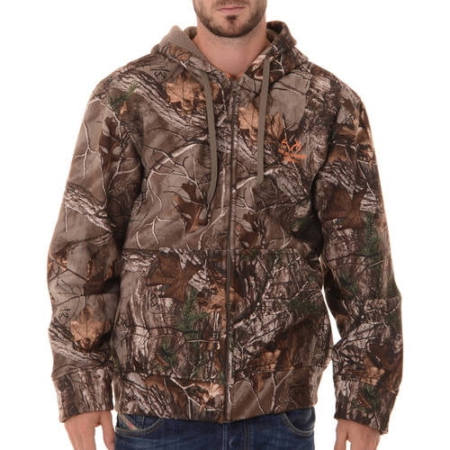 heritage camo sherpa hoodie