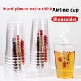 thumbnail image 2 of Disposable Plastic Cups Milkshake and Dessert Takeaway Reusable, 2 of 8
