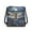 Blue-Dragonfly Flower, variant on Skull Rose Print Crossbody Bag for Women Trendy, Casual Waterproof Vegan Leathr Crossbody Purse with Adjustable Strap, Lightweight Multi Pocket Shoulder Handbag for Travel