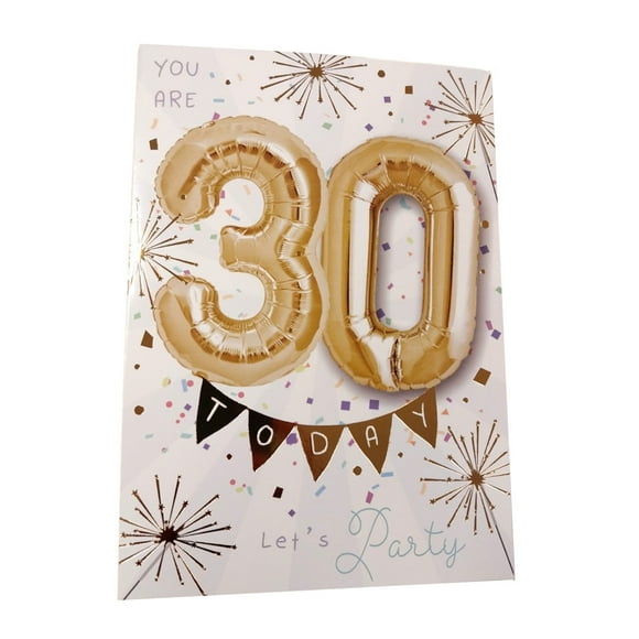 Sensations You Are 30 Today Foil Balloon