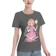 thumbnail image 2 of T-Shirt Basique à Manches Courtes pour Femme Cardinal Sakura, 2 of 6