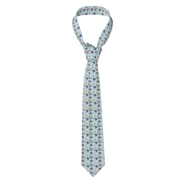 Balery Turtle Corbata Clásica de Seda para Hombre, Corbata Tejida Jacquard, Corbatas Formales para Negocios y Bodas