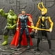 thumbnail image 3 of Marvel Comics The Avengers Hero Doll, Iron Man, Spider-Man, Hulk, modelo de adornos de escritorio, juguetes hechos a mano para niños, regalo de cumpleaños（Armor Thanos，, 3 of 5