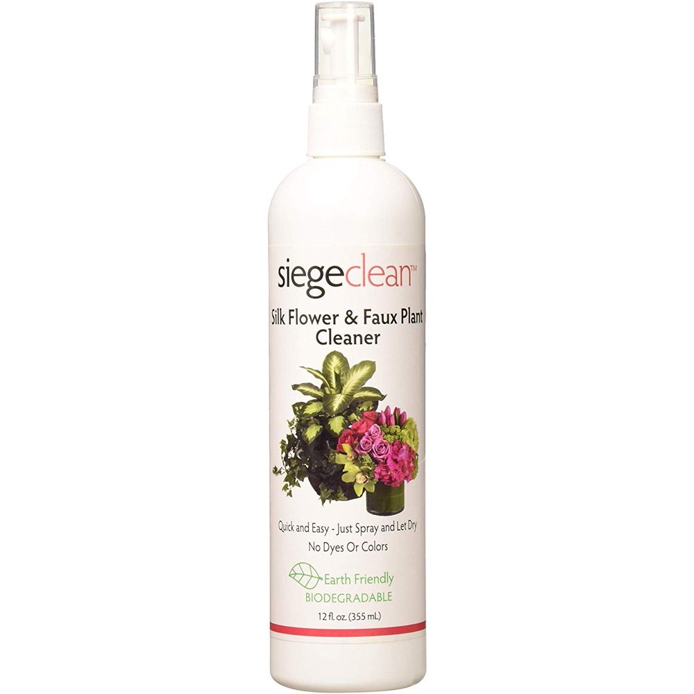 SIEGE CHEMICAL CO 771L Silk Flower and Artificial Plant Cleaner, 12Oz