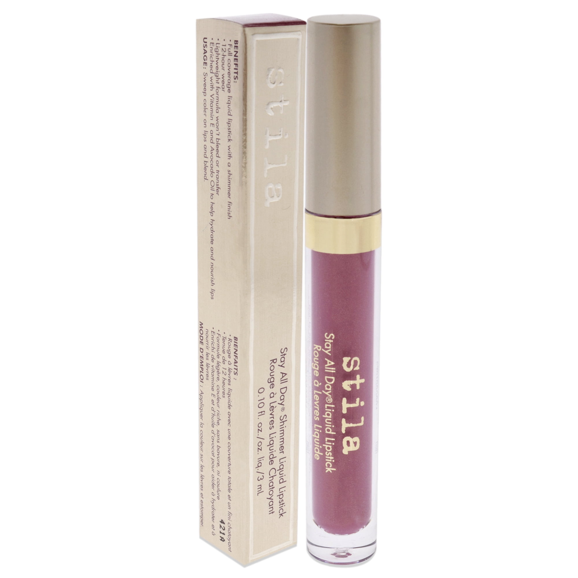 Stila Stay All Day Shimmer Liquid Lipstick - Patina Shimmer, 0.1 oz Lipstick