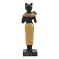 thumbnail image 3 of Ebros Egyptian Classical Deities Miniature Figurine Gods Of Egypt Dollhouse Miniature Statue Legends Of Ancient Egypt Educational Sculpture Collectible (Bastet Goddess Of The Home Human Form), 3 of 4
