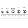 thumbnail image 4 of Unique Bargains 22mm 201 Billes de Roulement en Acier Inoxydable G200 Précision 2 Pack, 4 of 5