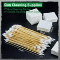 thumbnail image 2 of Gun Cleaning Supplies - Cleaning Patches and Cotton Swabs, 6" Long Cotton Swab & 2" Lint Free Pad - Highly Absorbent, Essential Supplies for Barrel and Bore Care, 2 of 6