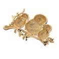 thumbnail image 3 of retro cristal esmaltado tres búhos broche Pin de accesorios regalos, 3 of 7