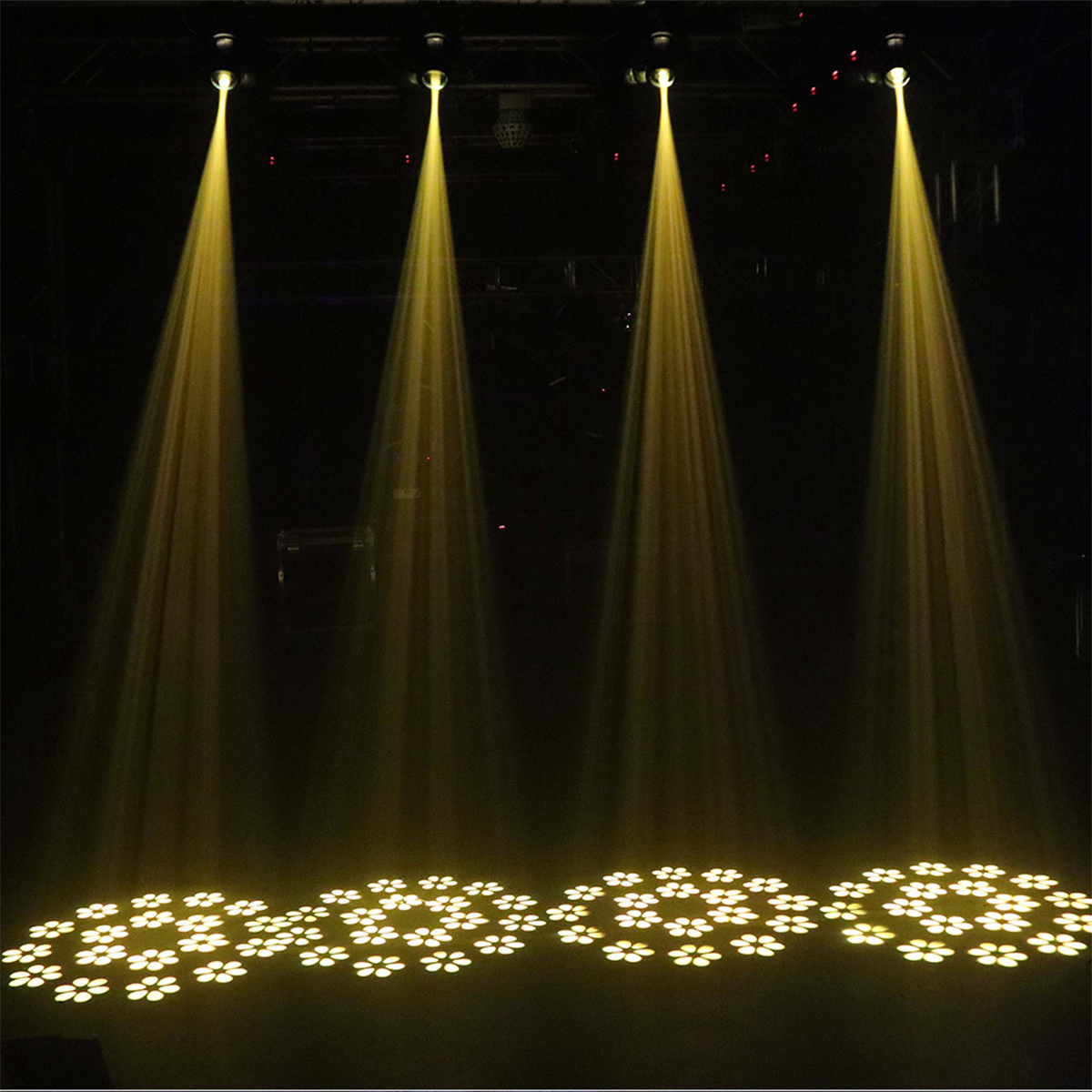 1Pcs 150w DJ Lights Moving Head & 150W Mini Spot LED Stage Light, 6+12 Prism Disco Party Stage Lighting
