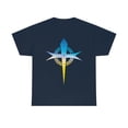 thumbnail image 2 of Blue/Yellow Cross T-Shirt, 2 of 8