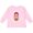 AD-Pink, variant on Matryoshka Russian Cute Pink Nesting Doll Girls Long Sleeve Toddler T-Shirt