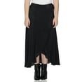 thumbnail image 2 of Black Wrap Skirt, 2 of 4