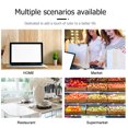 thumbnail image 4 of OULII Menu Display Stands Display Stand Transparent Acrylic for Store Advertisement 1 Set, 4 of 6
