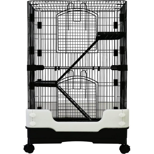 Homey Pet Rabbit Chinchilla Ferret Hamster Cage Carry with Pull Out