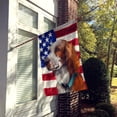 thumbnail image 2 of Welsh Springer Spaniel American Flag Flag Canvas House Size, 2 of 4