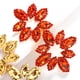 thumbnail image 5 of Pendientes de diamantes de imitación exagerados, moda europea y americana, pendientes de lujo con diamantes de imitación y flores brillantes, joyería, 5 of 6