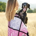 thumbnail image 5 of Dog Mom Blanket Gifts for Dog Mom on Mothers Day Best Dog Mom Ever 60x80\u201d Bed Blanket Dog Mom Gifts for Women Dog Lovers Women Gifts for Dog Lovers, 5 of 6