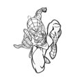 thumbnail image 3 of Spider-Man Paint Your Own Suncatcher Craft Kit for Kids, 3 of 6