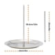 thumbnail image 3 of Pinchos de Acero Inoxidable para Brochetas, Brochetas para Kebab, Shawarma, Kebabs, Accesorios para Barbacoa con 2 Pinchos Extraíbles, Antigoteo., 3 of 6