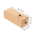 thumbnail image 2 of EXHUMKY 12Ud Caja De Presentación Khaki Para Cosméticos Con Material Resistente Y, 2 of 6