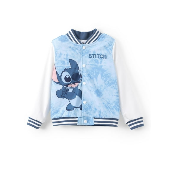 Chaqueta Disney Lilo & Stitch Varsity Bomber para niños de 8 a 9 años