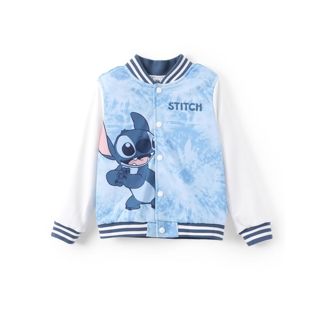 Chaqueta Disney Lilo & Stitch Varsity Bomber para niños de 8 a 9 años