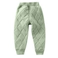 thumbnail image 2 of Huanglei Women's Solid Color Lined Winter Coat Mid Length Hooded Jacket With Girls Cargo Pants 7 -8 Years, 2 of 4